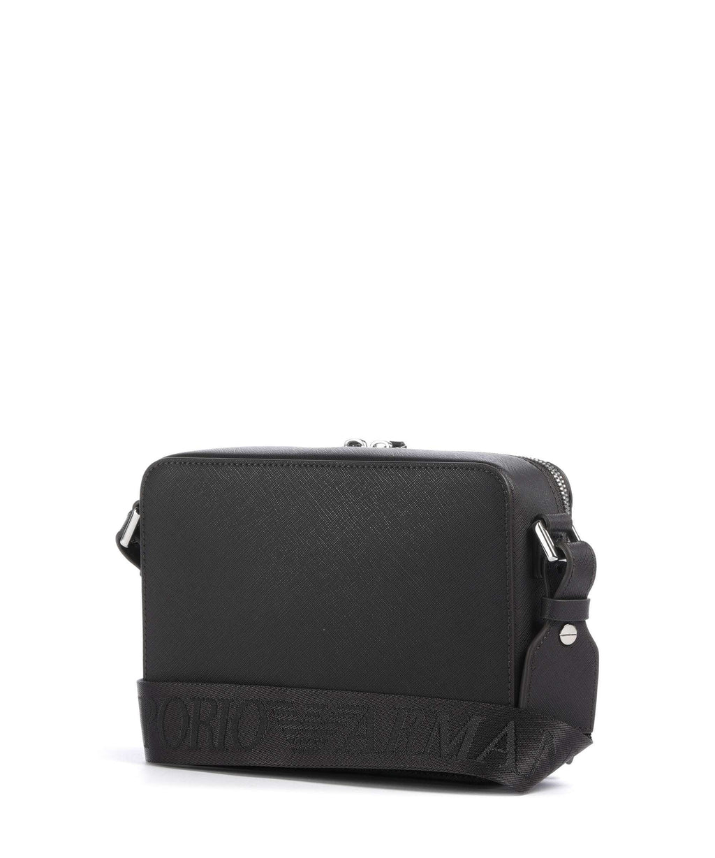 Emporio Armani Business Regenerated Crossbody bag ebony