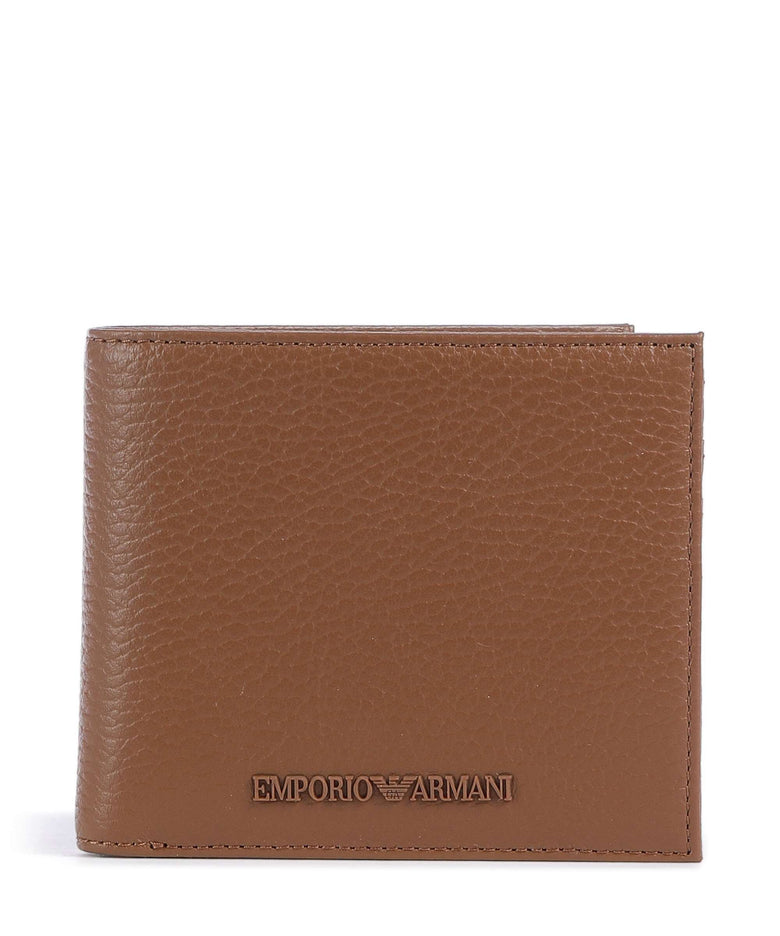 Emporio Armani Business Regenerated Wallet mocha bisque