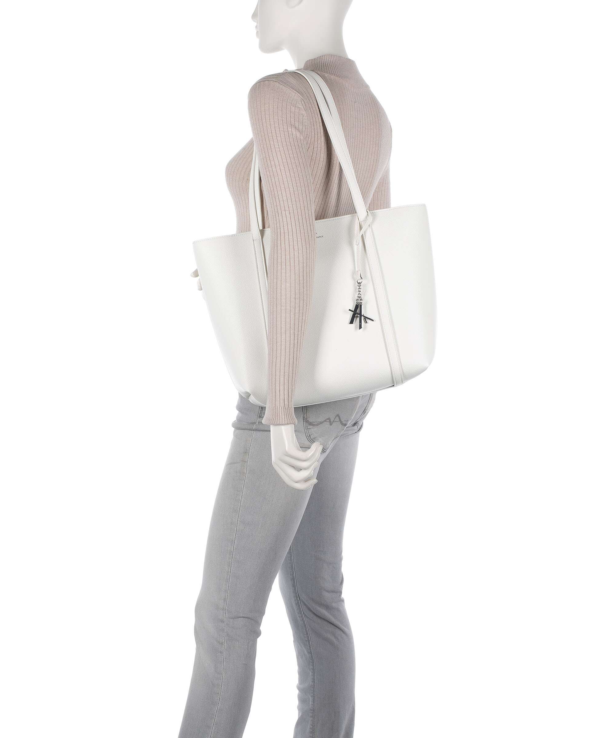 Armani Exchange Sylvie Tote bag bianco