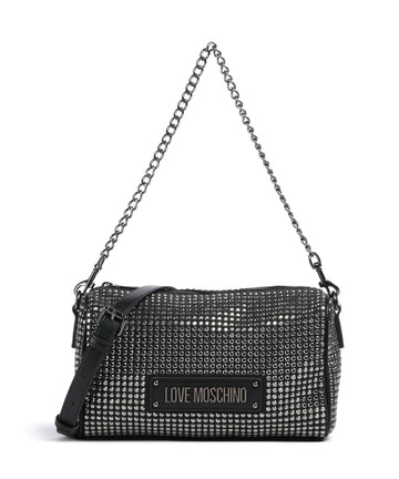 Love Moschino Sparkling Schultertasche nero