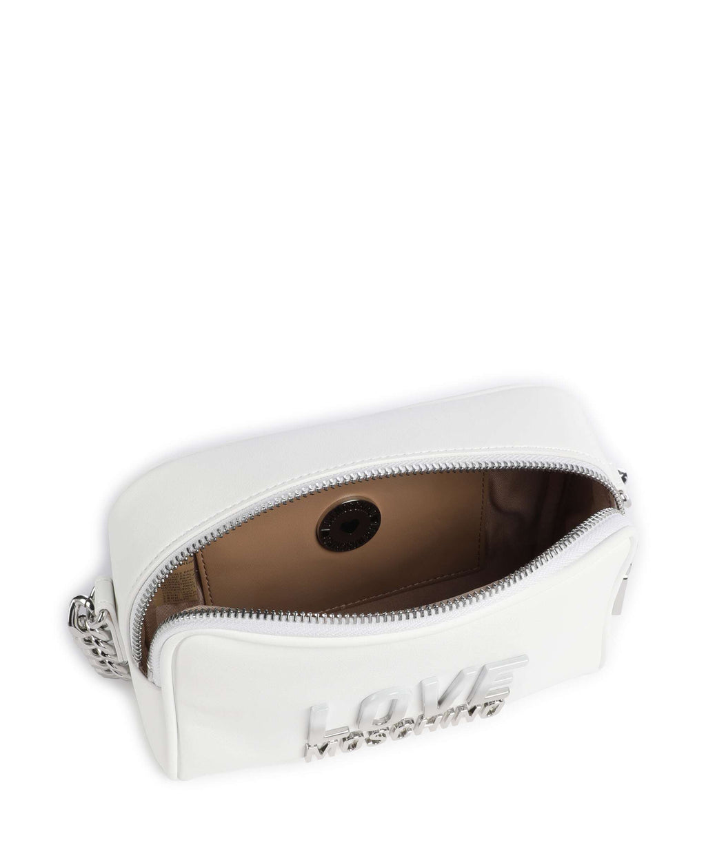 Love Moschino Prism Crossbody bag bianco