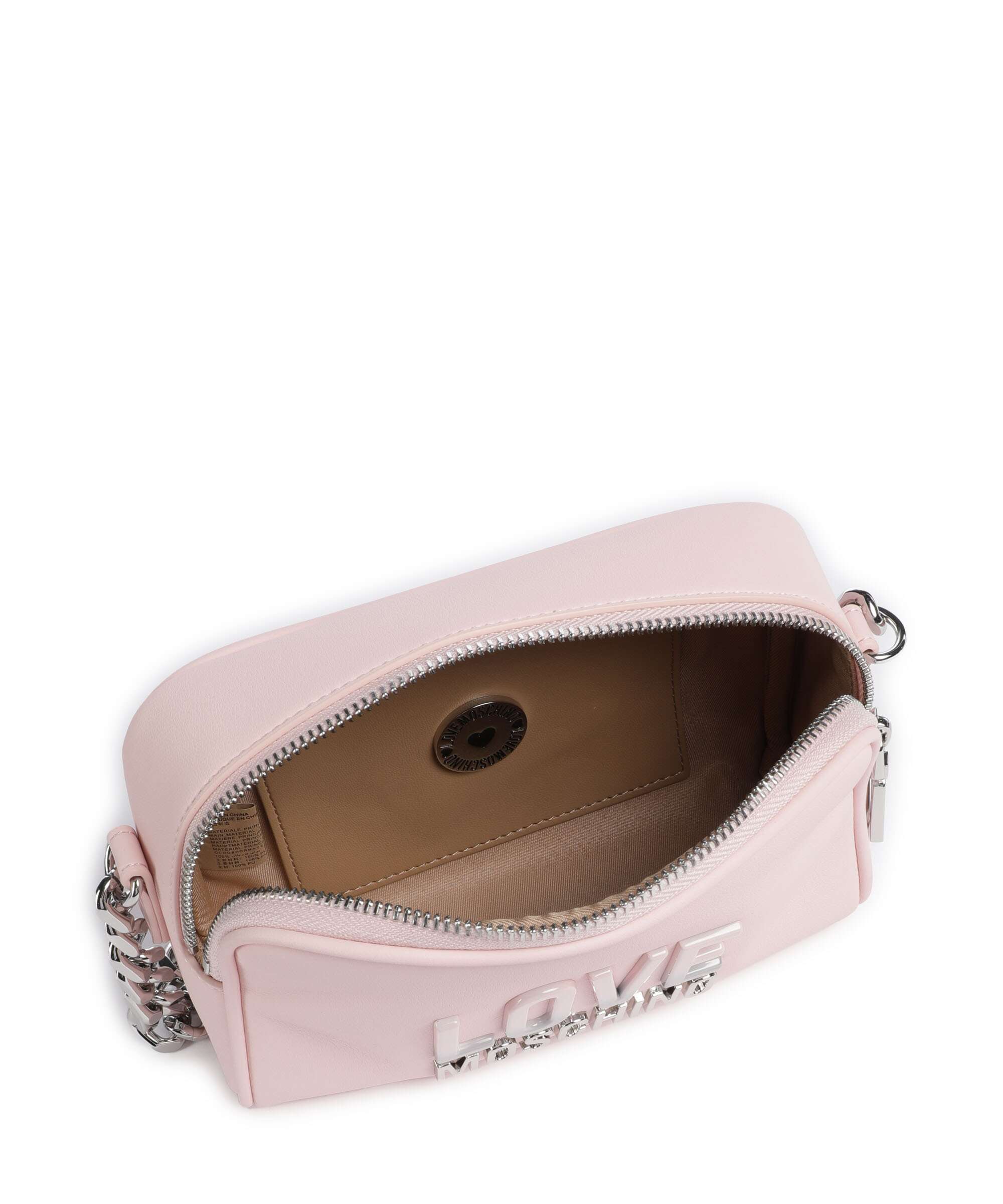 Love Moschino Prism Crossbody bag cipria