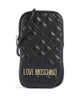 Love Moschino Quilted Handytasche nero