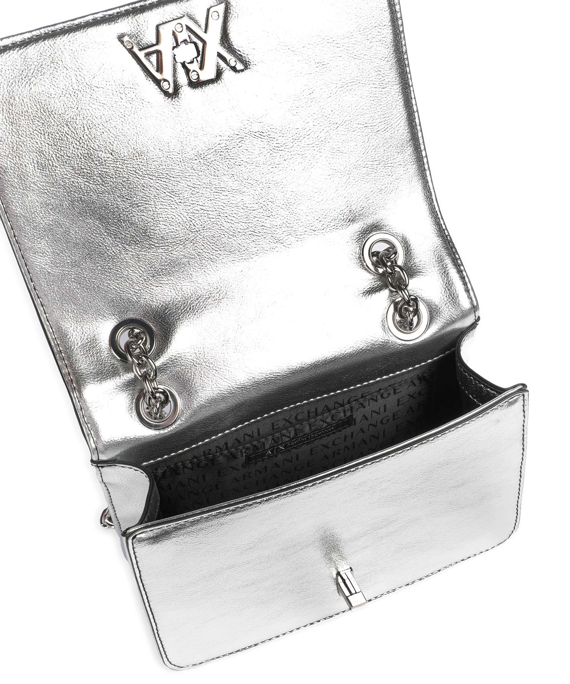 Armani Exchange Shoulder bag silver