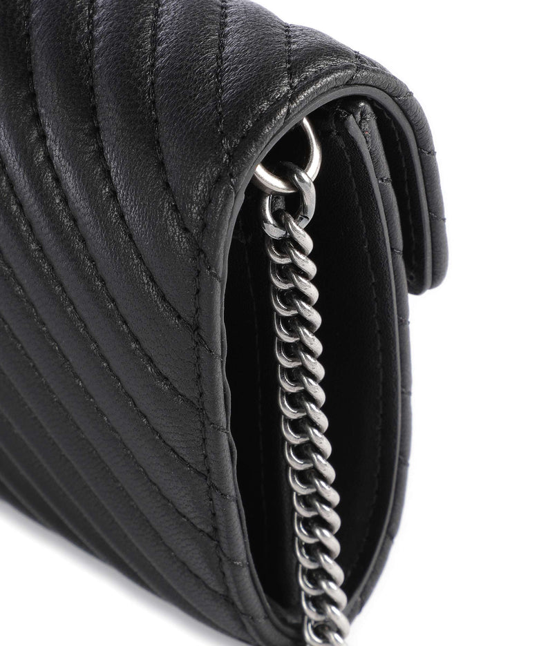 Pinko Love One Wallet nero/old silver