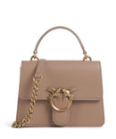 Pinko Love One Mini Umhängetasche biscotto zenzero/antique gold