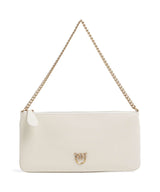 Pinko Flat Horizontal Sac porté épaule bianco seta/antique gold