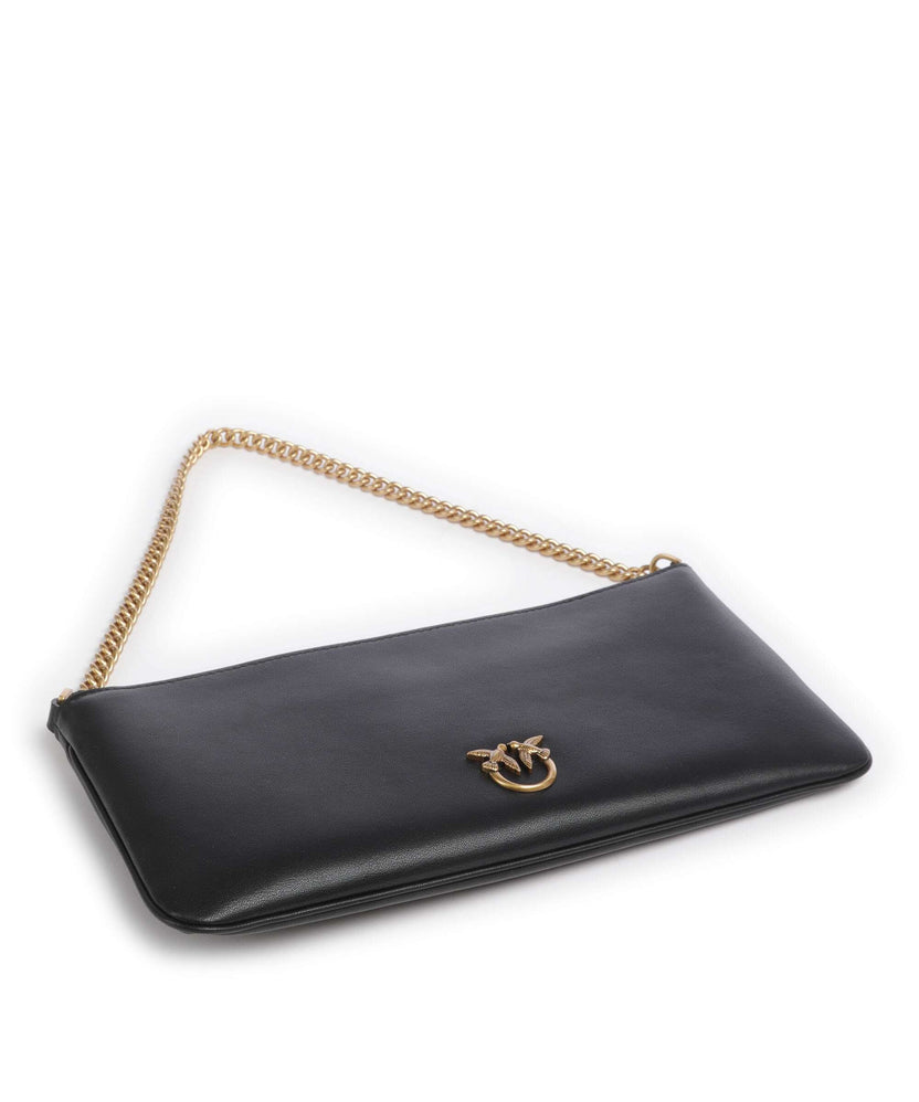Pinko Flat Horizontal Shoulder bag nero