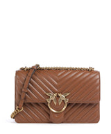 Pinko Love One Classic Schultertasche marrone/leone/antique gold