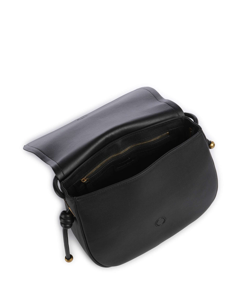 Pinko Saddle Classic Crossbody bag nero/antique gold