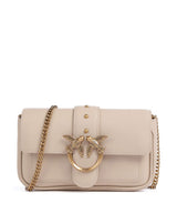 Pinko Love One Pocket Geldbörse beige/grigio fumo/antique gold