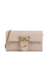 Pinko Love One Portefeuille beige/grigio fumo/antique gold
