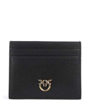 Pinko Kreditkartenetui nero/antique gold