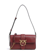 Pinko Love One Classic Slouchy Schultertasche bordeaux merlot/antique gold
