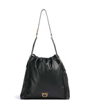 Pinko Extra Slouchy Sac seau nero/antique gold