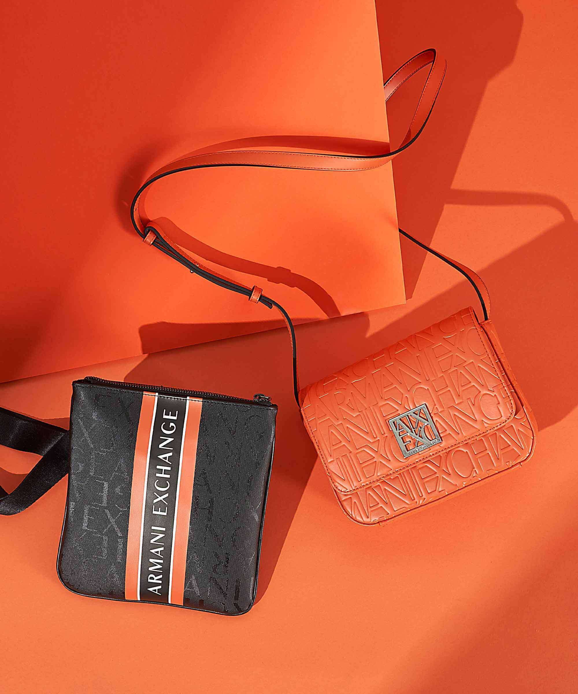 Armani Exchange Liz M Crossbody bag mandarin