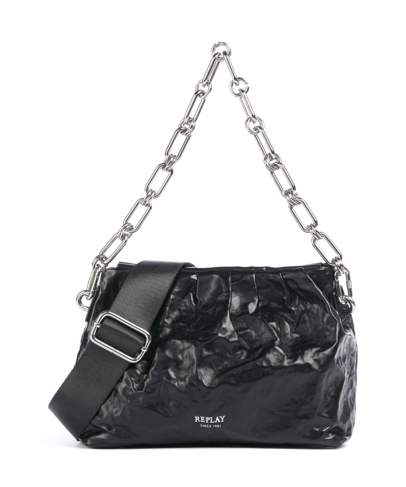 Replay Shoulder bag black