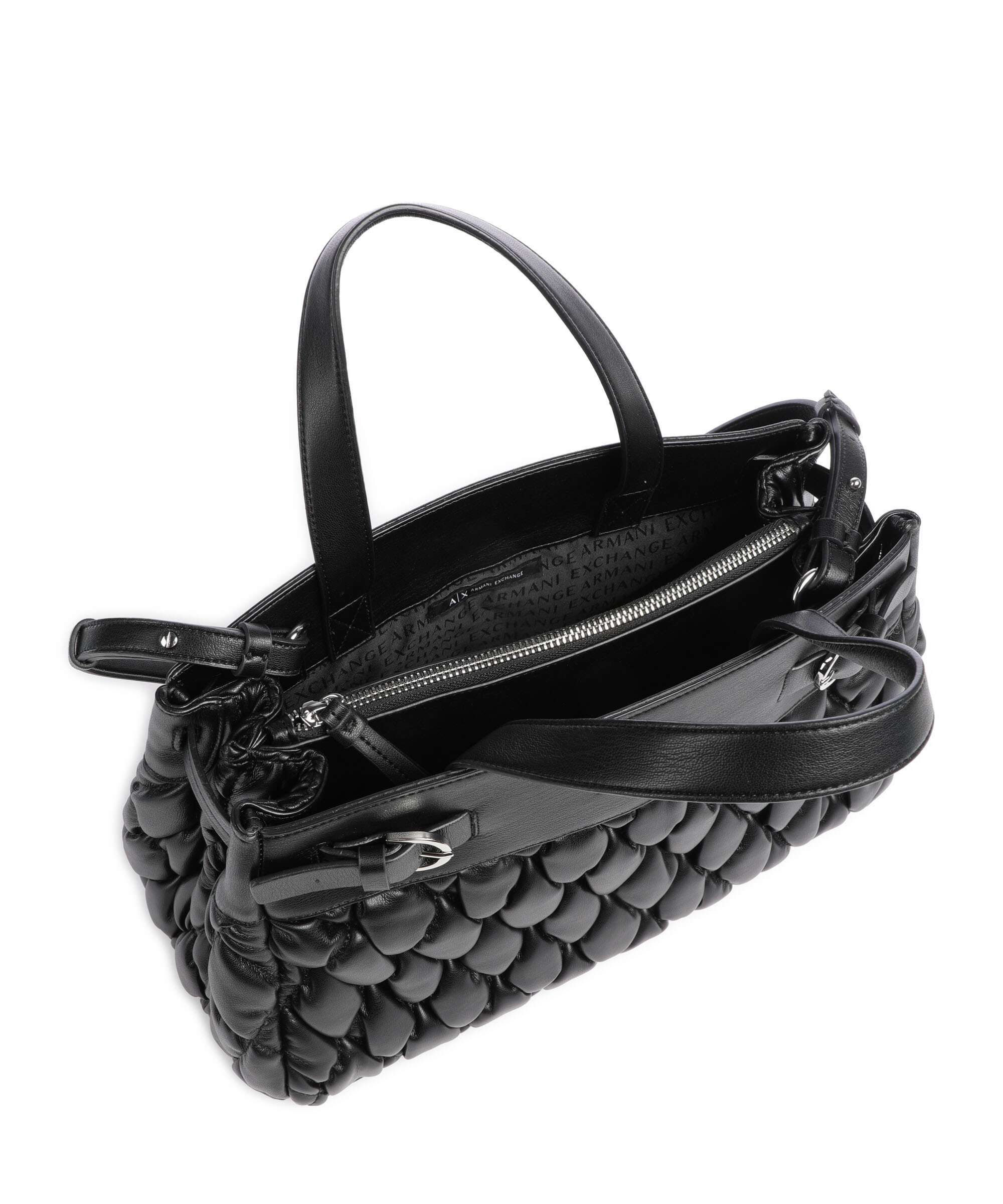 Armani Exchange Milano 91 L Handbag black