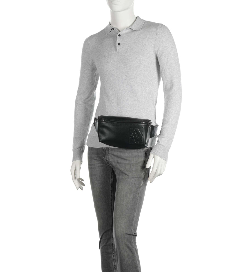 Armani Exchange Fanny pack black