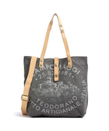 Campomaggi Cabas grey/natural/silver
