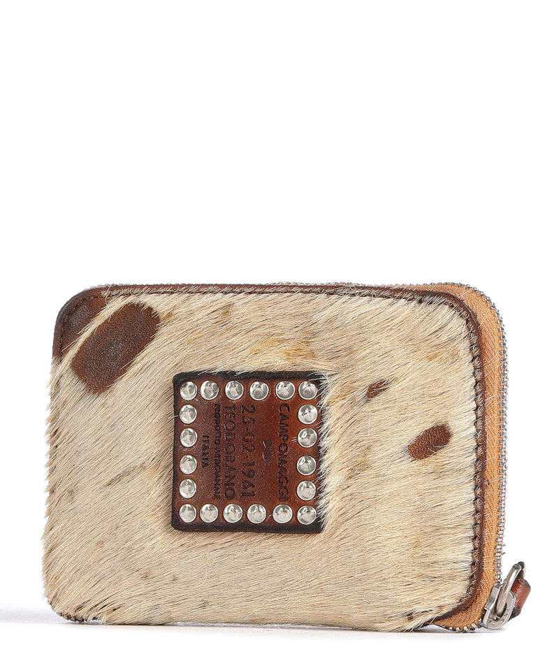 Campomaggi Wallet bianco/beige/cognac