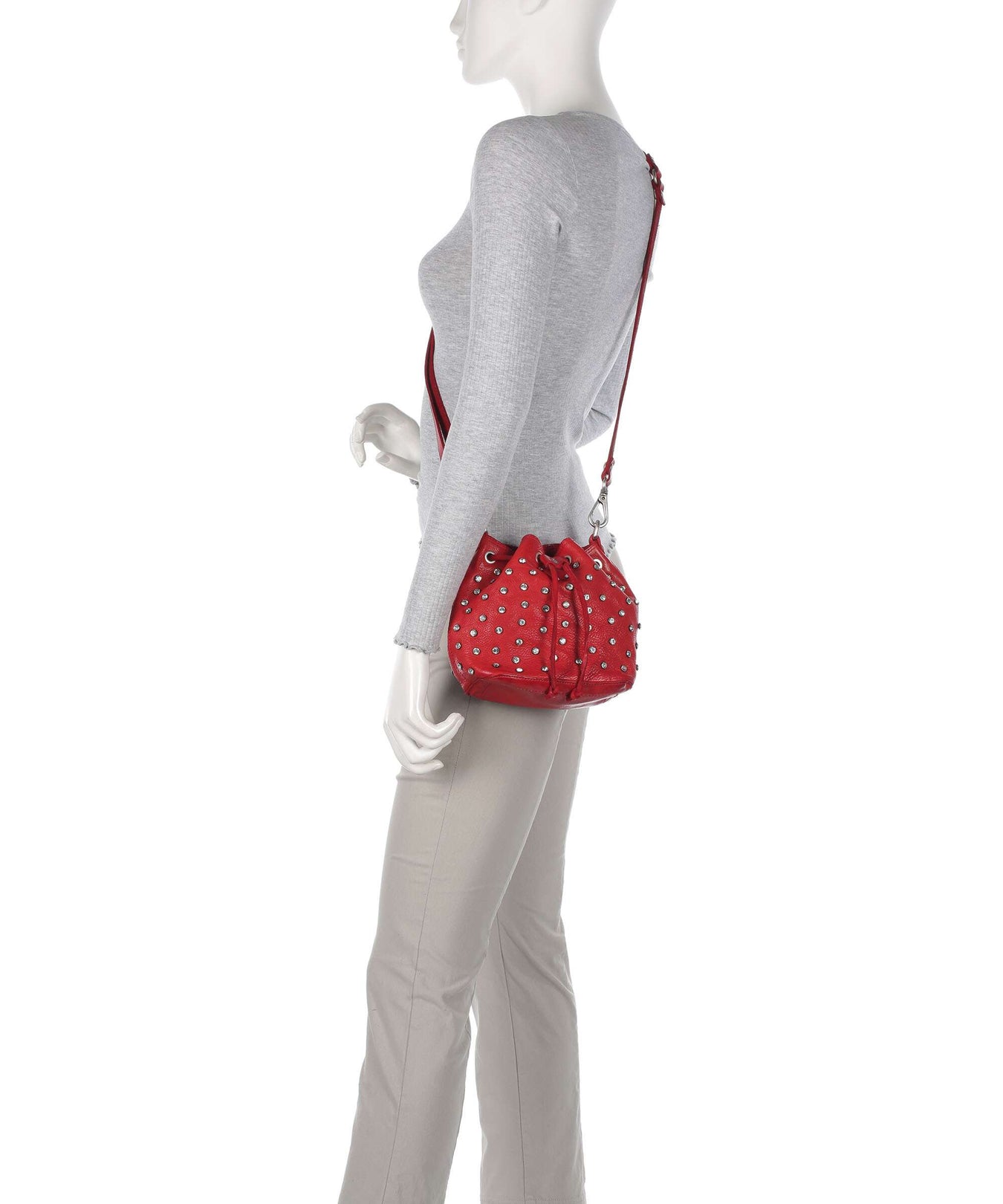 Campomaggi Bucket bag rosso