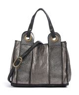 Campomaggi Umhängetasche lead grey