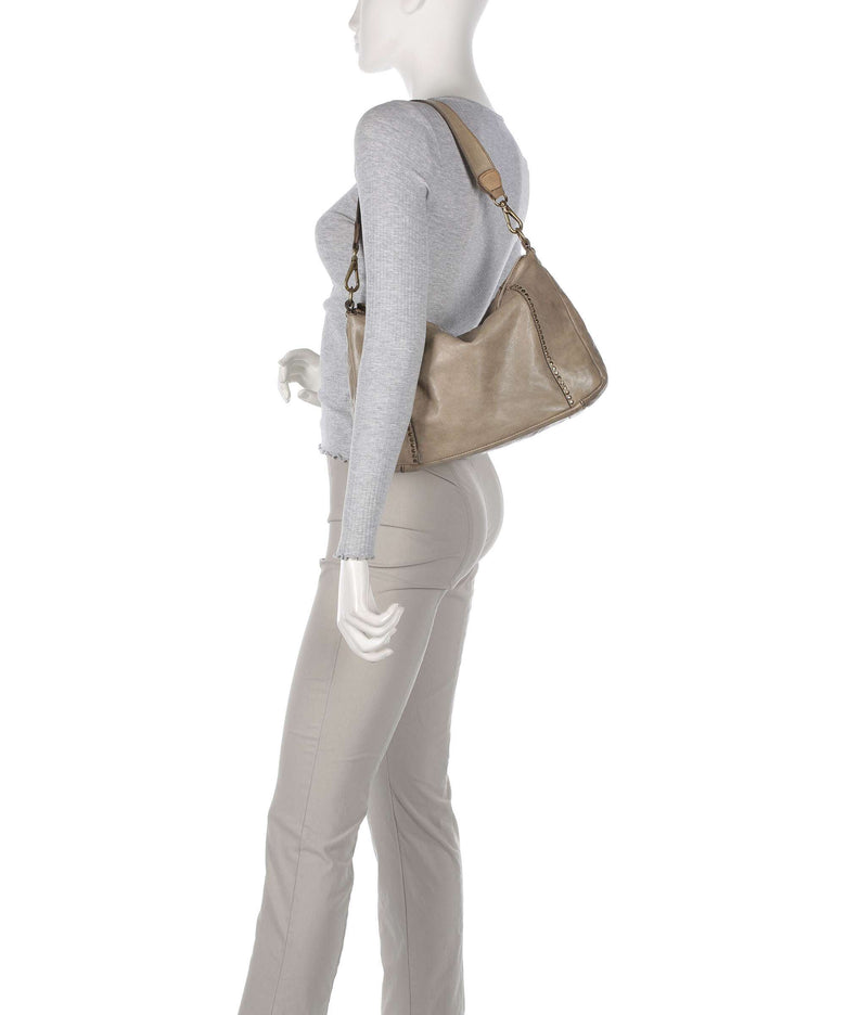 Campomaggi Hobo bag ghiaccio