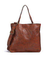 Campomaggi Borsa shopper cognac