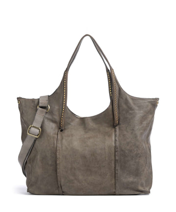 Campomaggi Borsa shopper cemento