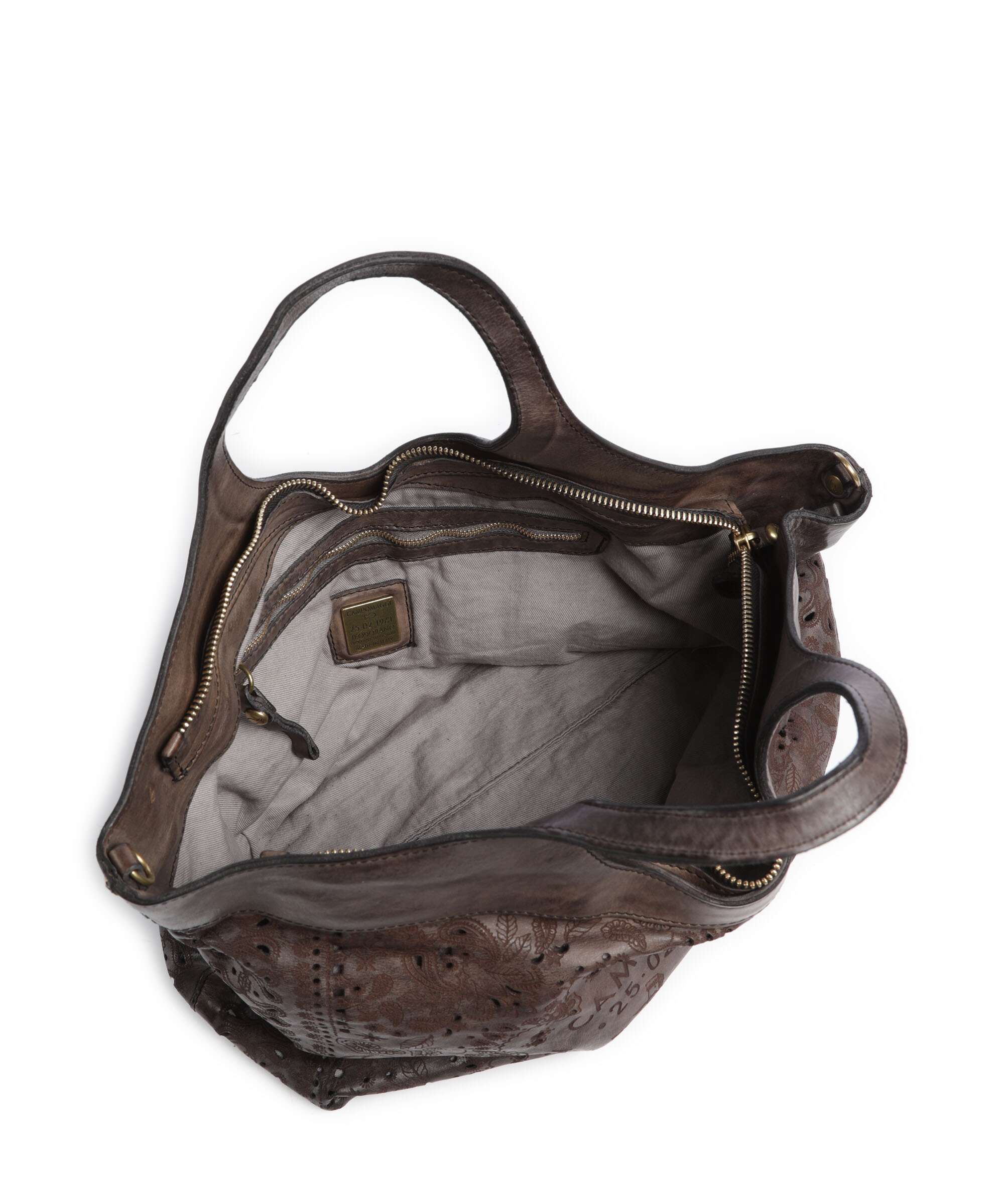 Campomaggi Tote bag grigio
