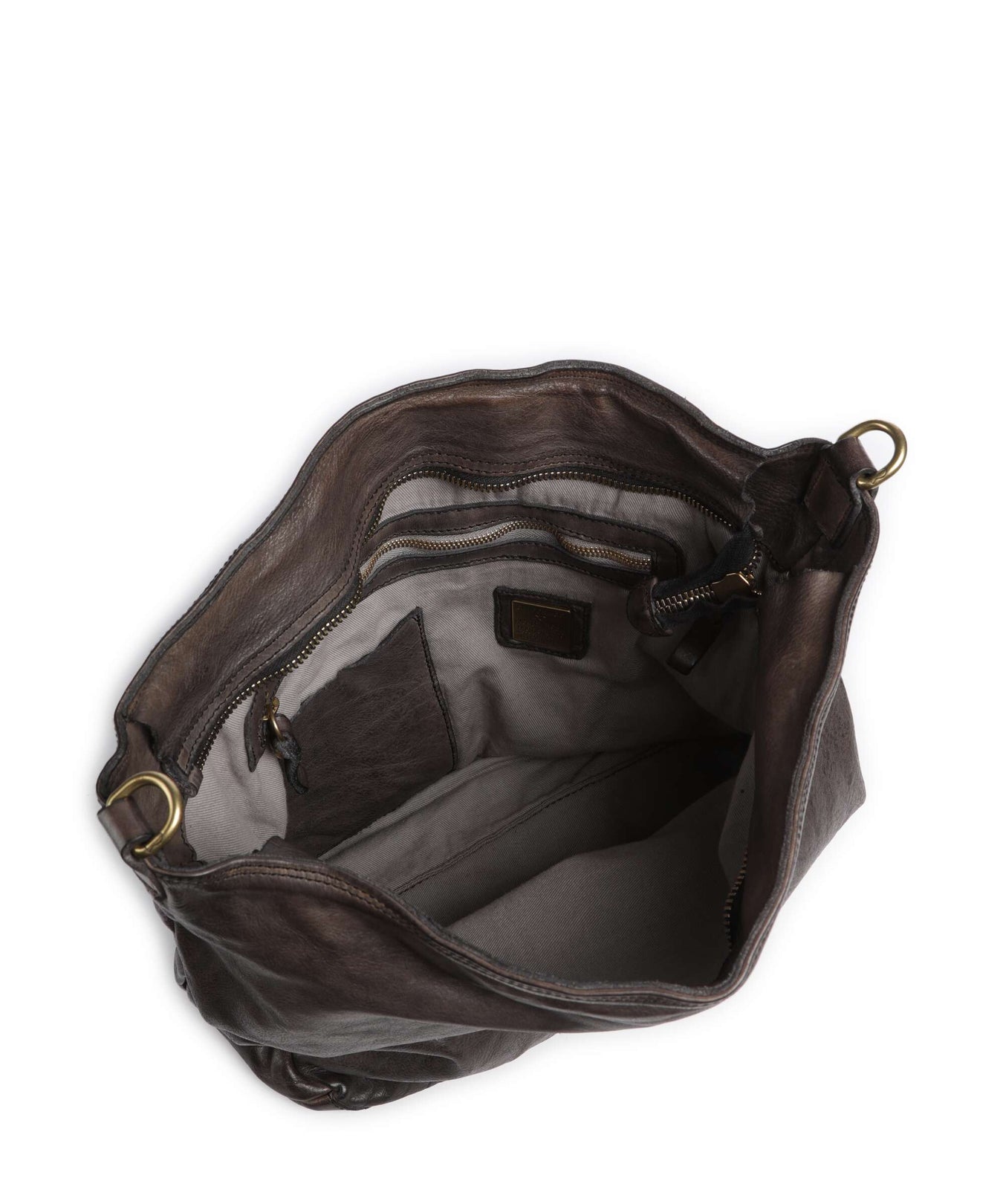 Campomaggi Hobo bag grigio