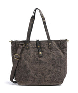 Campomaggi Borsa shopper verde militare/nera