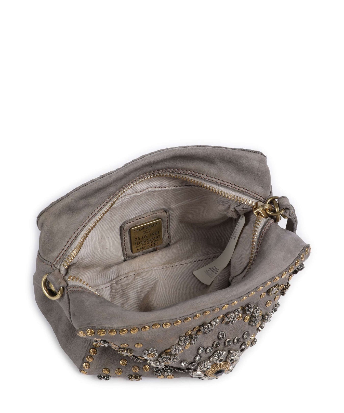 Campomaggi Shoulder bag cemento