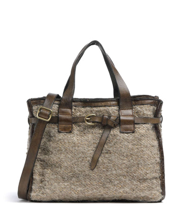 Campomaggi Handtasche naturale/oro