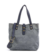 Campomaggi Handtasche beige/iris ghiaccio