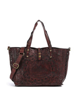 Campomaggi Borsa shopper borgogna
