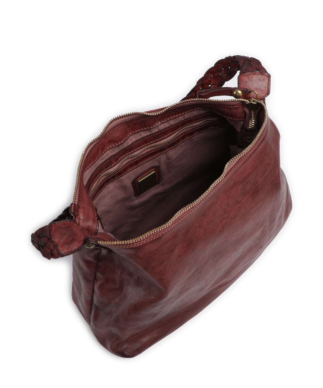 Campomaggi Hobo bag borgogna