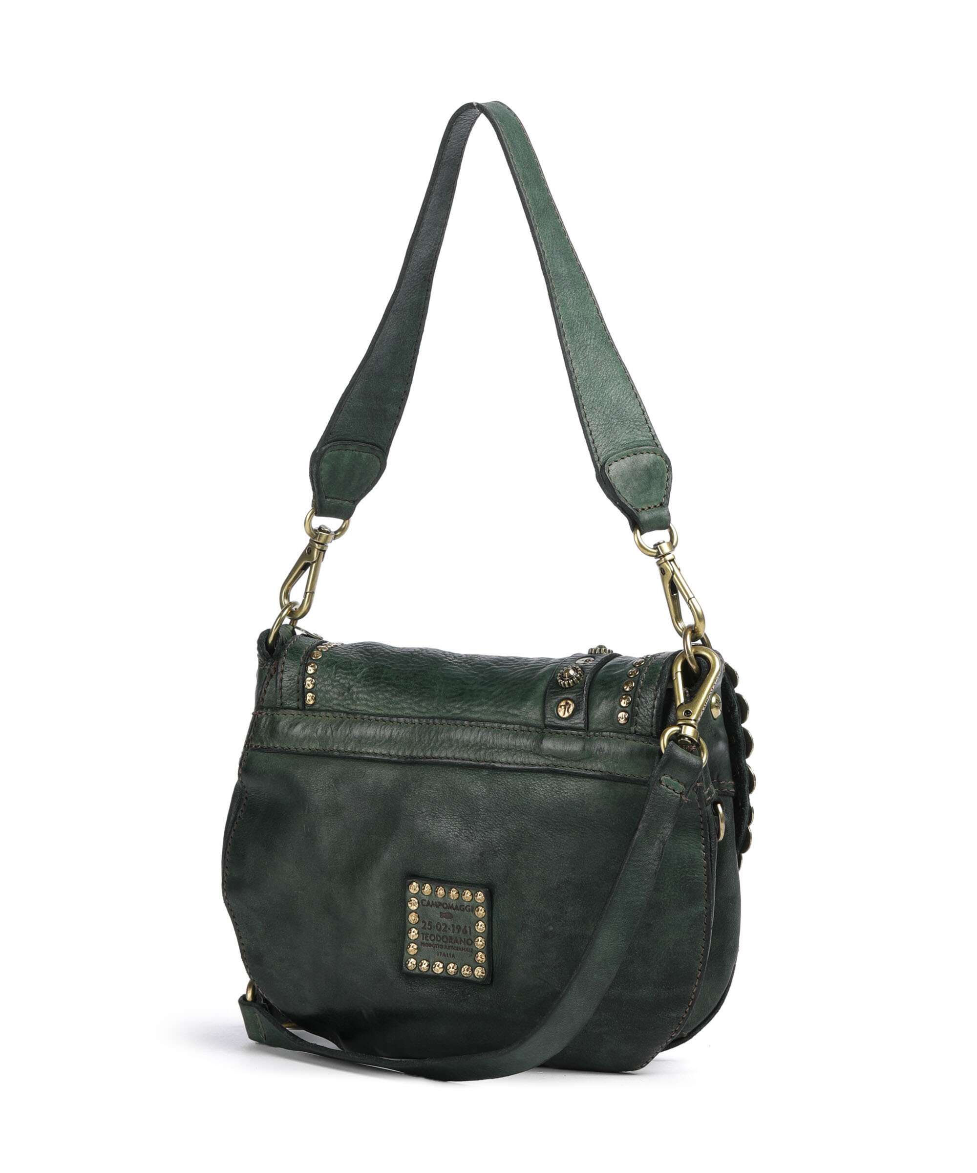 Campomaggi Shoulder bag green bottle