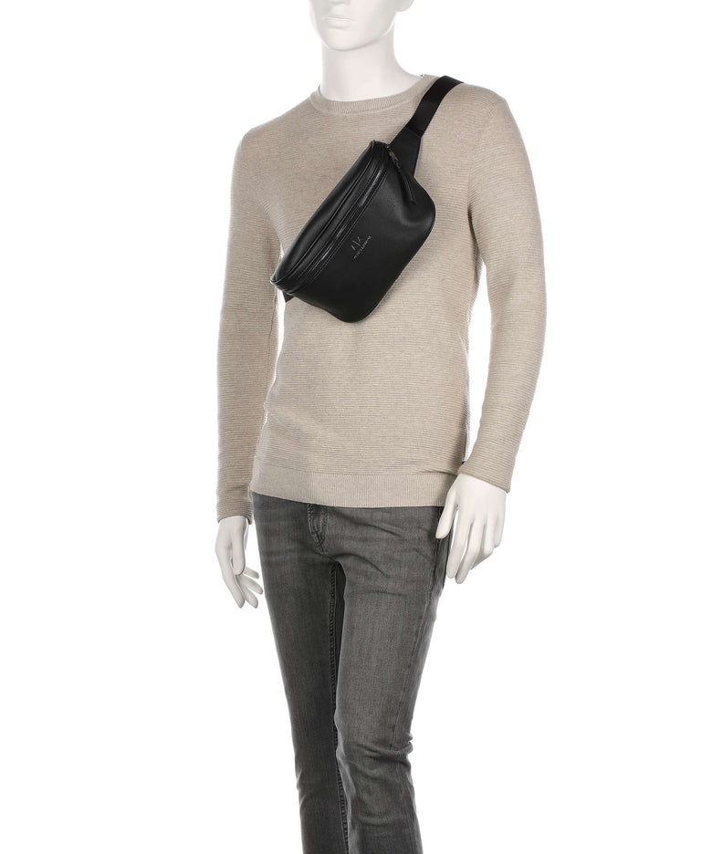 Armani Exchange Dino Fanny pack nero