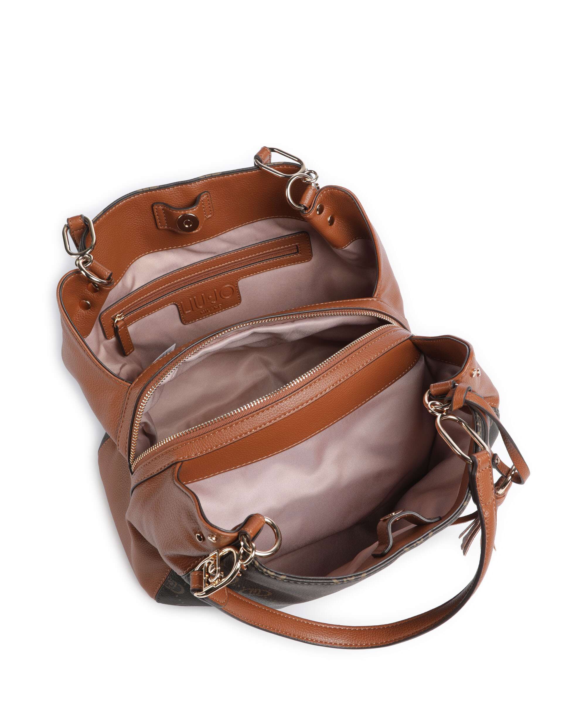 Liu Jo Cirry M Hobo bag gingerbread