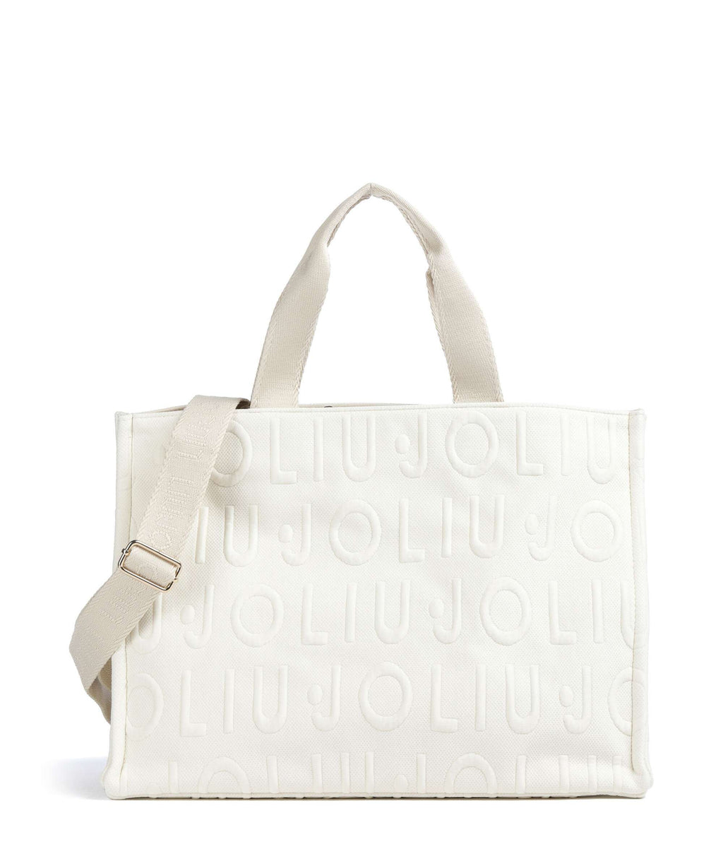 Liu Jo Soft L Handbag white cream