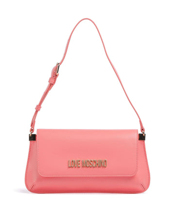 Love Moschino Smart Daily Sac porté épaule coral