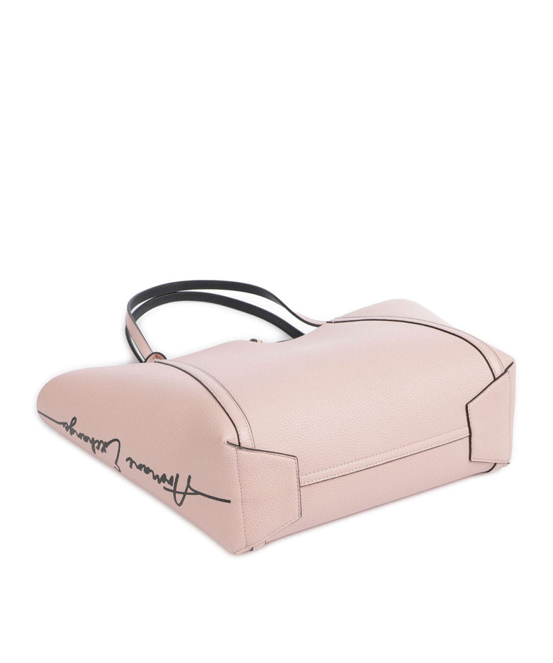 Armani Exchange Angie Tote bag pink/black