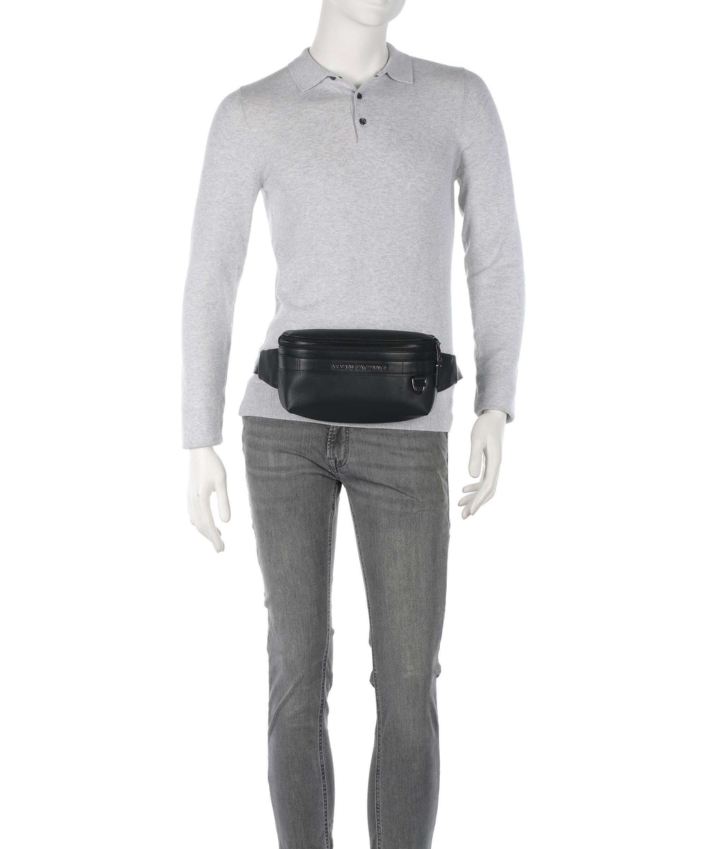 Armani Exchange Tulum Fanny pack black