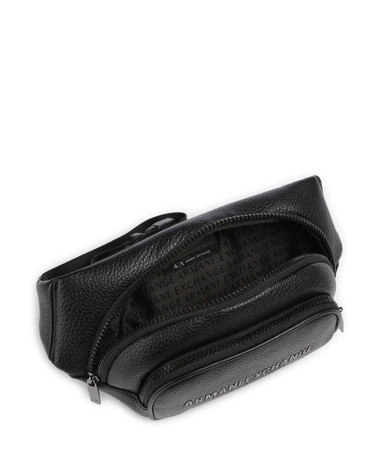 Armani Exchange Miami Fanny pack black