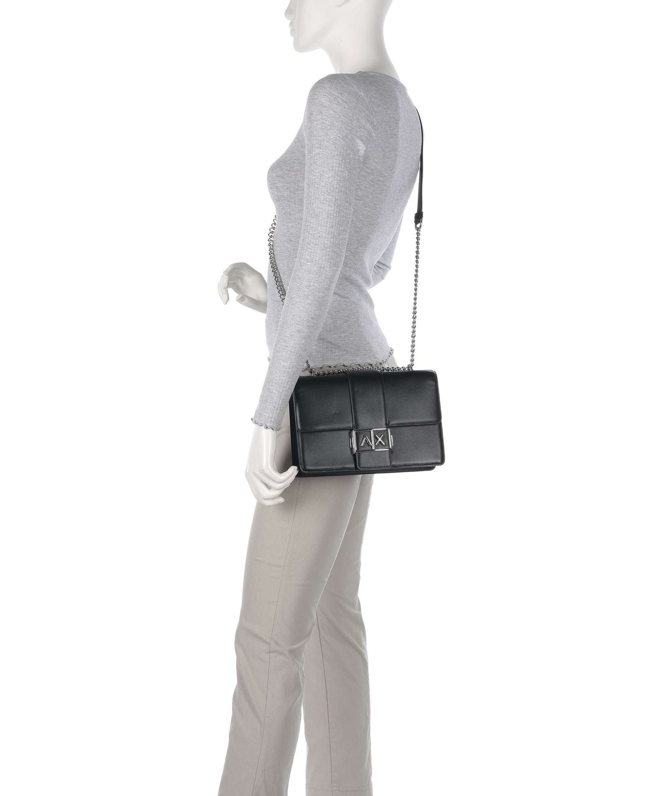 Armani Exchange Jodie M Shoulder bag black