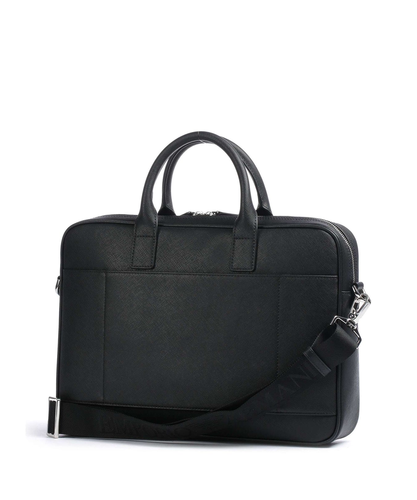 Emporio Armani Business Regenerated Briefcase black