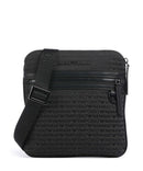 Emporio Armani Logo Jacquard Umhängetasche bristol black