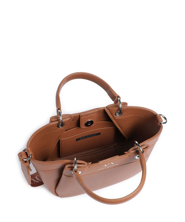 Armani Exchange Wave S Handbag whisky